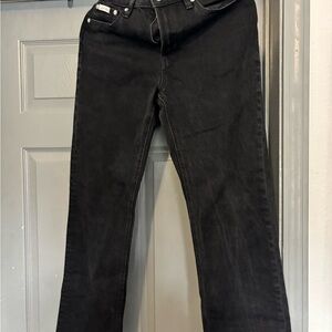 Calvin Klein Collection Black High Rise Women Jeans